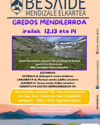 GREDOS MENDILERROA