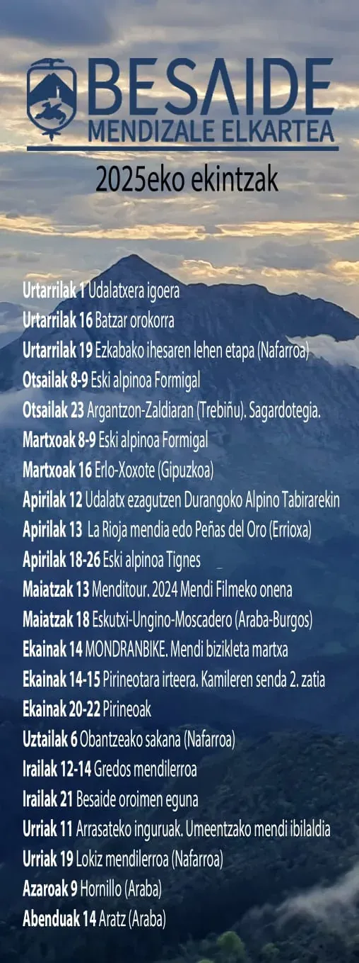 Urriak 11 Arrasateko inguruak. Umeentzako mendi ibilaldia